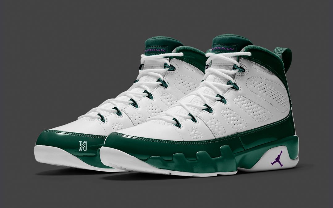 Jordan 9s olive on sale green