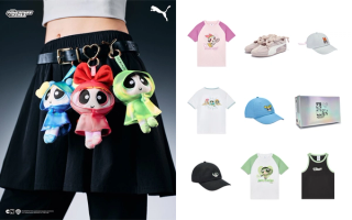 The Powerpuff Girls x Puma Speedcat collaboration, inspired by Blossom, Bubbles, and Buttercup.