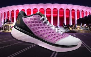 Nike Kobe 3 Protro "Forum" Honors LA Arena's Iconic Pink Glow