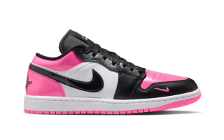Air Jordan 1 Low “Black & Pink Patent"