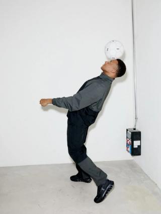 Kylian Mbappé for On Football. Photo via On.