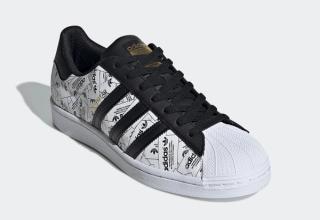 adidas and superstar all over logo print reflective fv2819 release date info 3