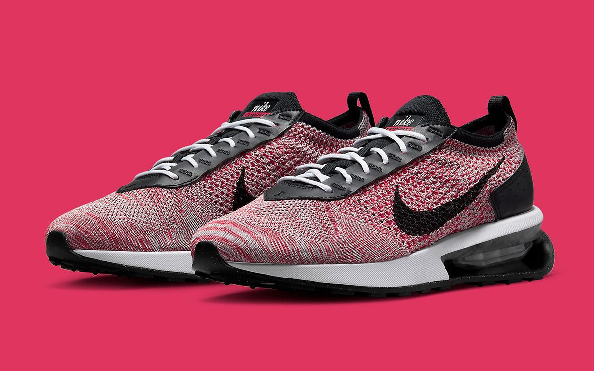 Nike air max deals 27 flyknit black red