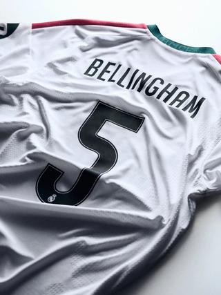 Jude Bellingham #5 Real Madrid 26/27 Home Jersey. Photo via adidas.