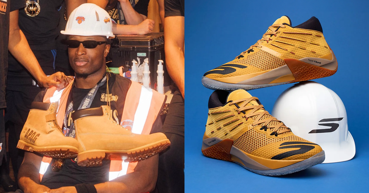 OG Anunoby to Debut Timberland-Inspired Skechers in NBA Finals