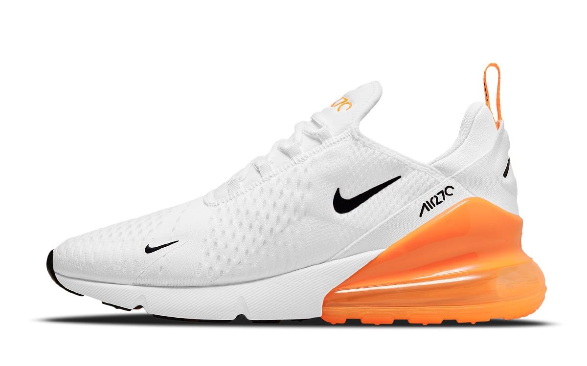 Nike 270 outlet blanc et orange