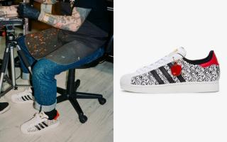 SNIPES and Adidas Celebrate New York City's Tattoo Culture with Superstar Collab