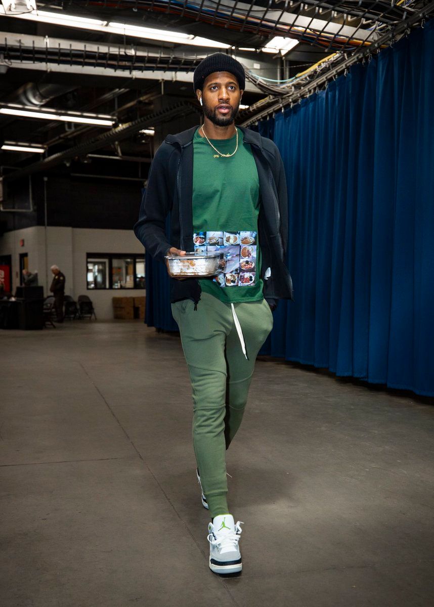 Paul George // Air Jordan 3 Chlorophyll