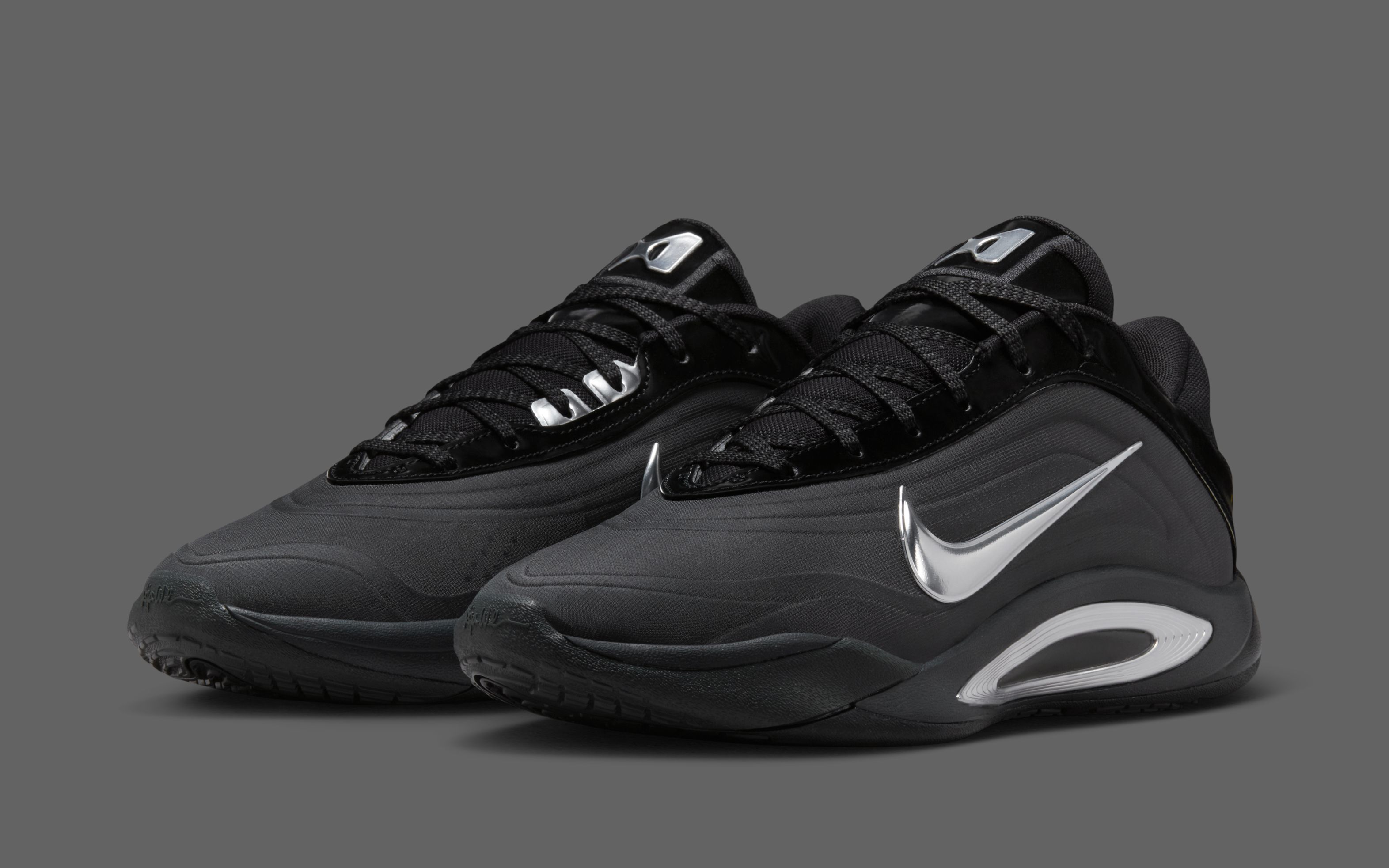 The Nike A'One “Black/Metallic Silver” Is Dropping Holiday