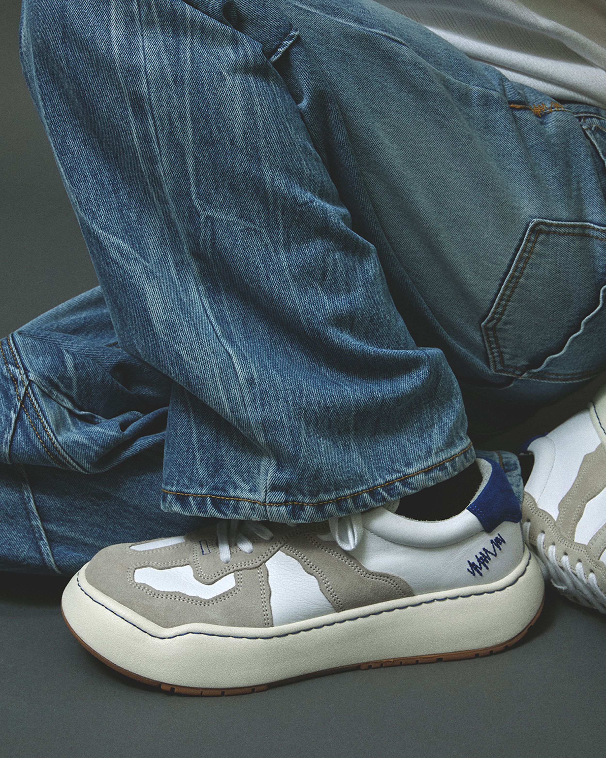 【関税込み】Log; BAUS Sneakers - Ader Error - Leather - Blac Log; BAUS Sneakers - Ader Error - Leather - Black
