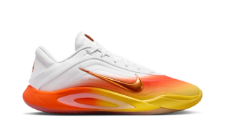 Nike A'One "Halloween" (2025) inspired by candy corn.
