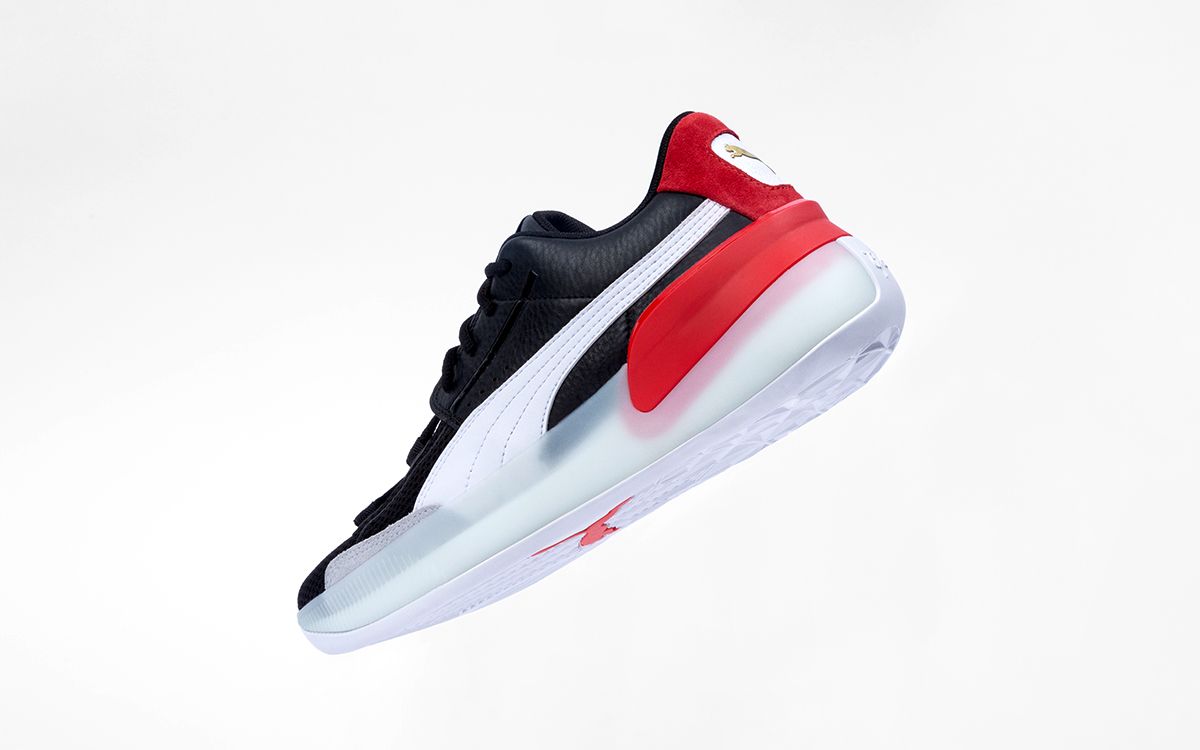 Puma dreamville clyde shop hardwood black red