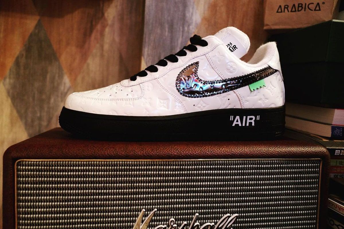 Virgil Abloh's Louis Vuitton x Nike Air Force 1 Collection Earmarked for  April Release