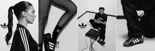 Kendall Jenner & Baby Keem for adidas Originals Superstar. Photo via adidas.