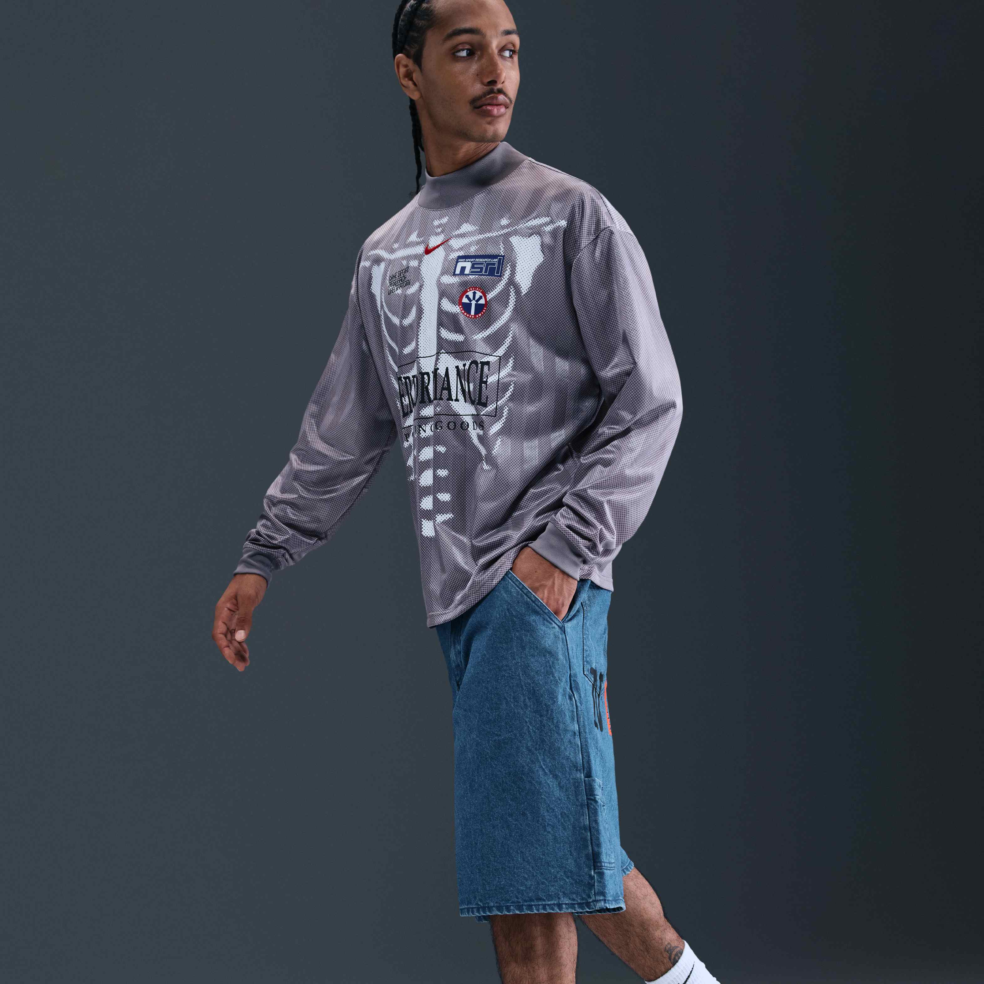 ラッセルノ SKELETON JERSEY ANORAK サイズ6 BLK 新品 ラッセルノ SKELETON JERSEY ANORAK サイズ6 BLK 新品