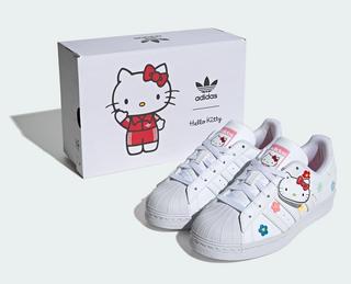 The Hello Kitty x Adidas Superstar Arrives October 1