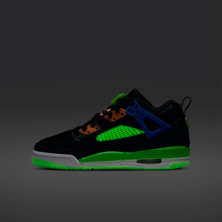 Big Kids' Space Jam x Jordan Spizike Low "Jam Central" (SKU: IX6399-001). Photo via Nike.