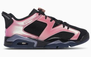 Women's Air Jordan 6 Low “Desert Berry” (SKU: IX5195-001). Photo via Foot Locker.