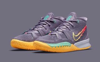 Flame Swoosh Nike Kyrie 7 “Daybreak” Drops for Kids on May 8th