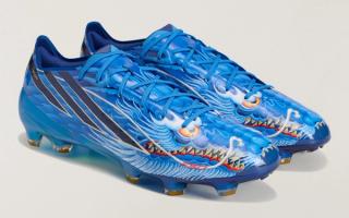 Men's adidas F-50 HYPERFAST Elite "Dragon" (SKU: KK4194). Photo via adidas.