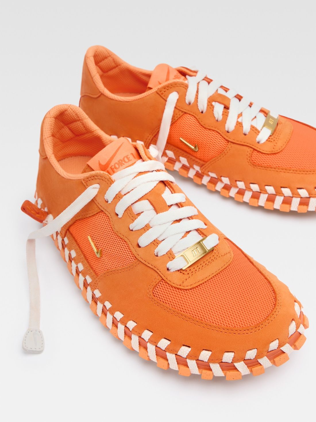 NIKE x Jacquemus ☆ Wmns J Force 1 Low LX SP 'Orange' Nike J Force 1 Low LX Jacquemus Bright Mandarin (Women's