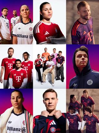 Manchester United's 26/27 Away, Home, Third Jerseys & Fan Gear. Photos via adidas.