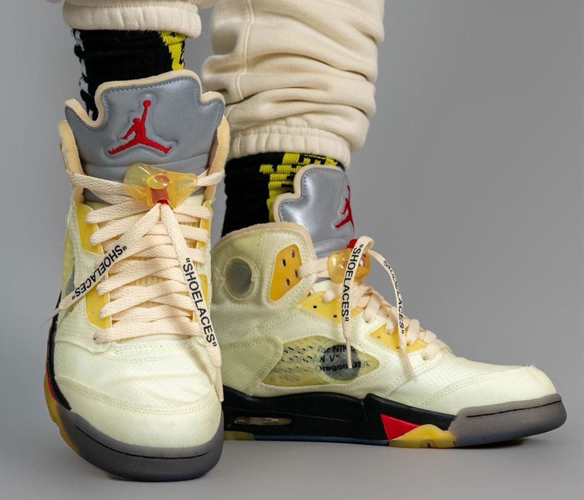 off white jordan 5
