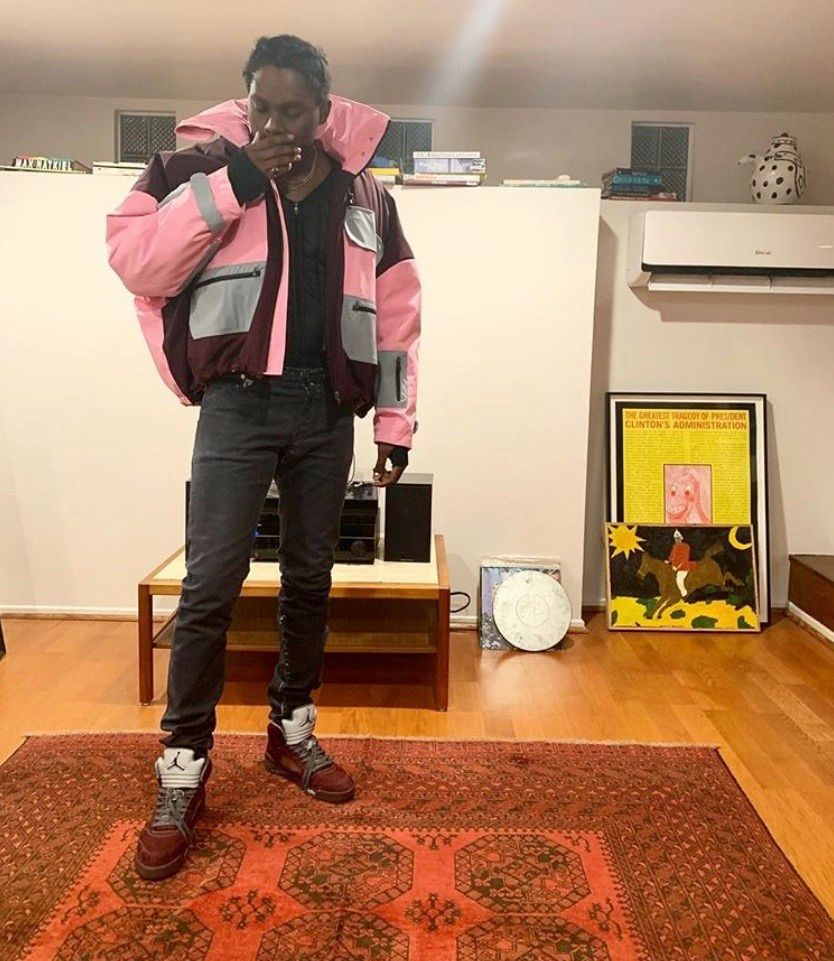 Theophilus London Air Jordan 5 "Burgundy"