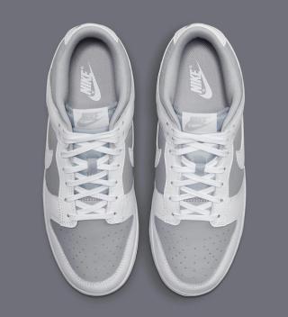The Nike Dunk Low Appears in New Grey and White Build | House of Heat°