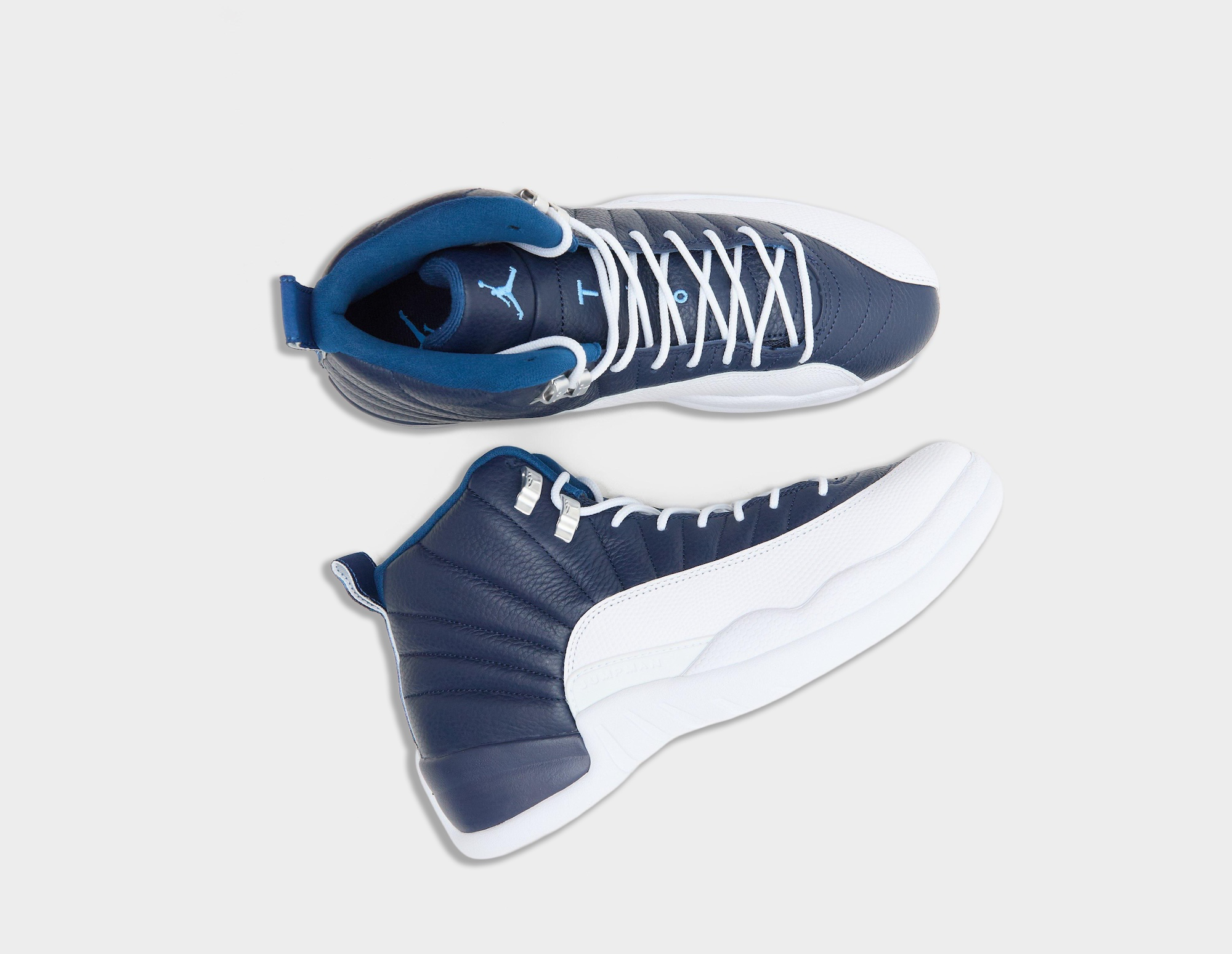 Air Jordan 12 “Obsidian” 2027 retro. Photo via size?