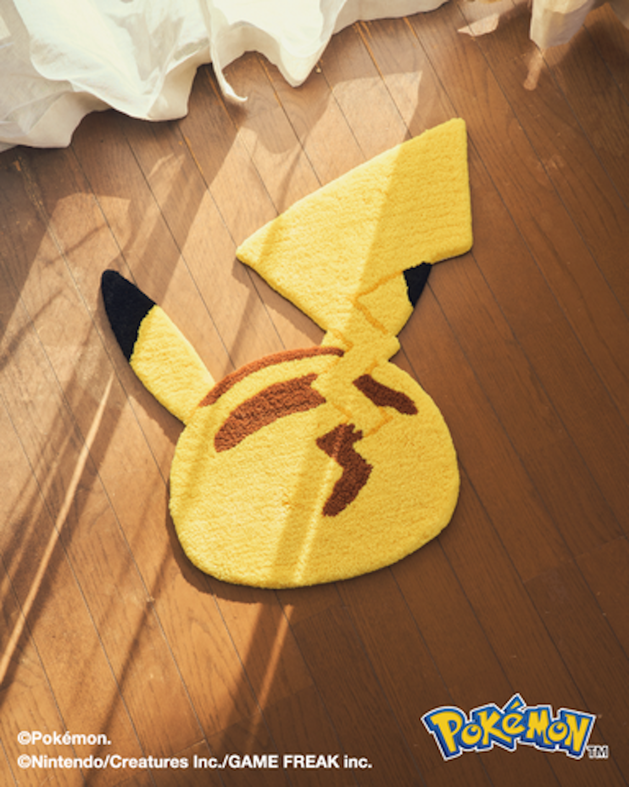 【ブラピ】miyoshi rug ピカチュウ　×2 MIYOSHI RUG Turns Pokémon Into Home Decor for 30th Anniversary