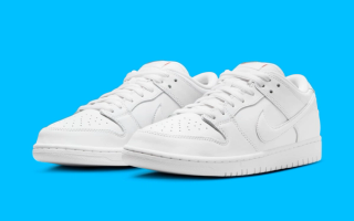 Official Images // Nike SB Dunk Low Orange Label "Triple White"