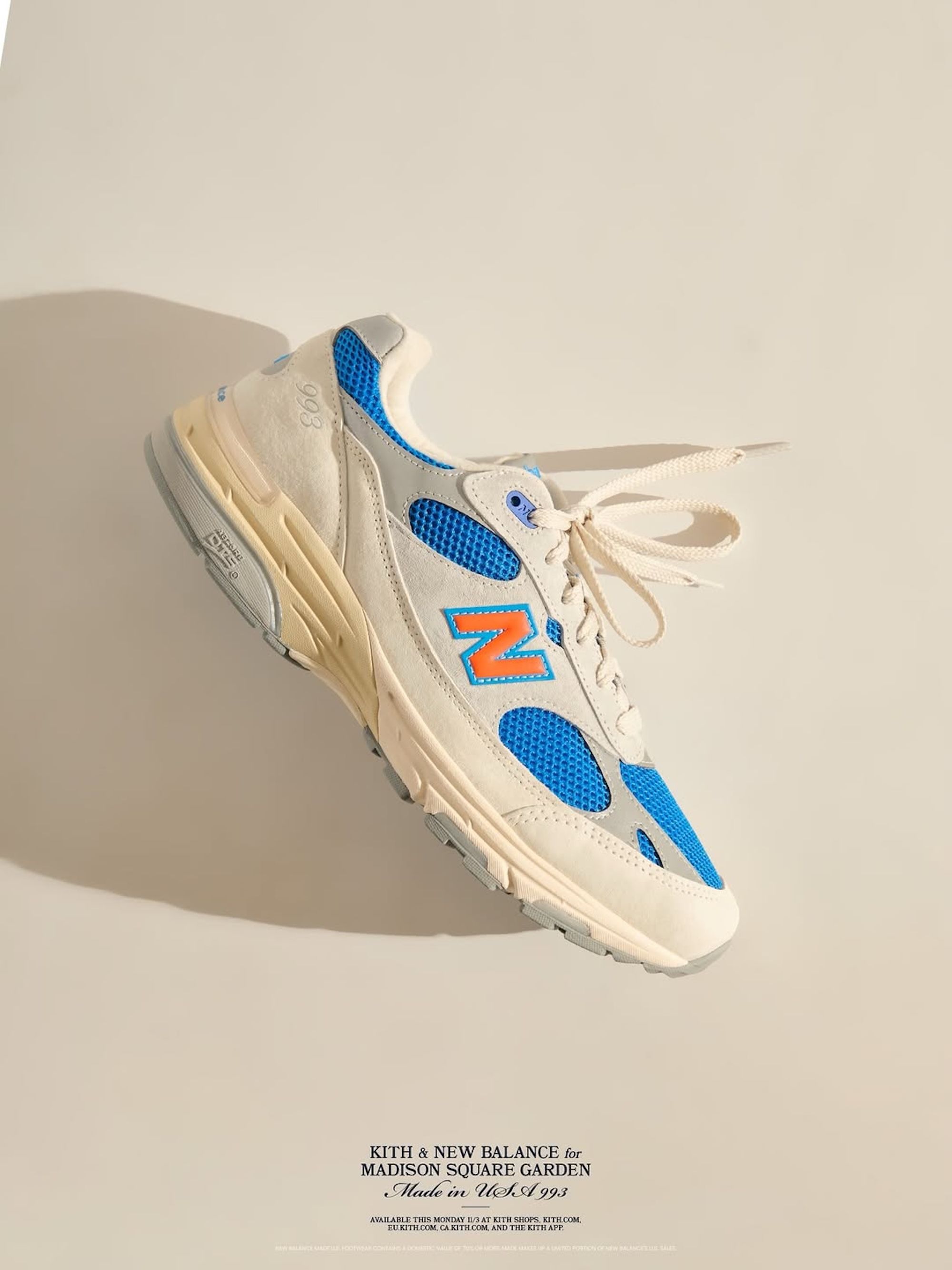 Kith's New Balance 993 Duo Inspired by Madison Square Garden