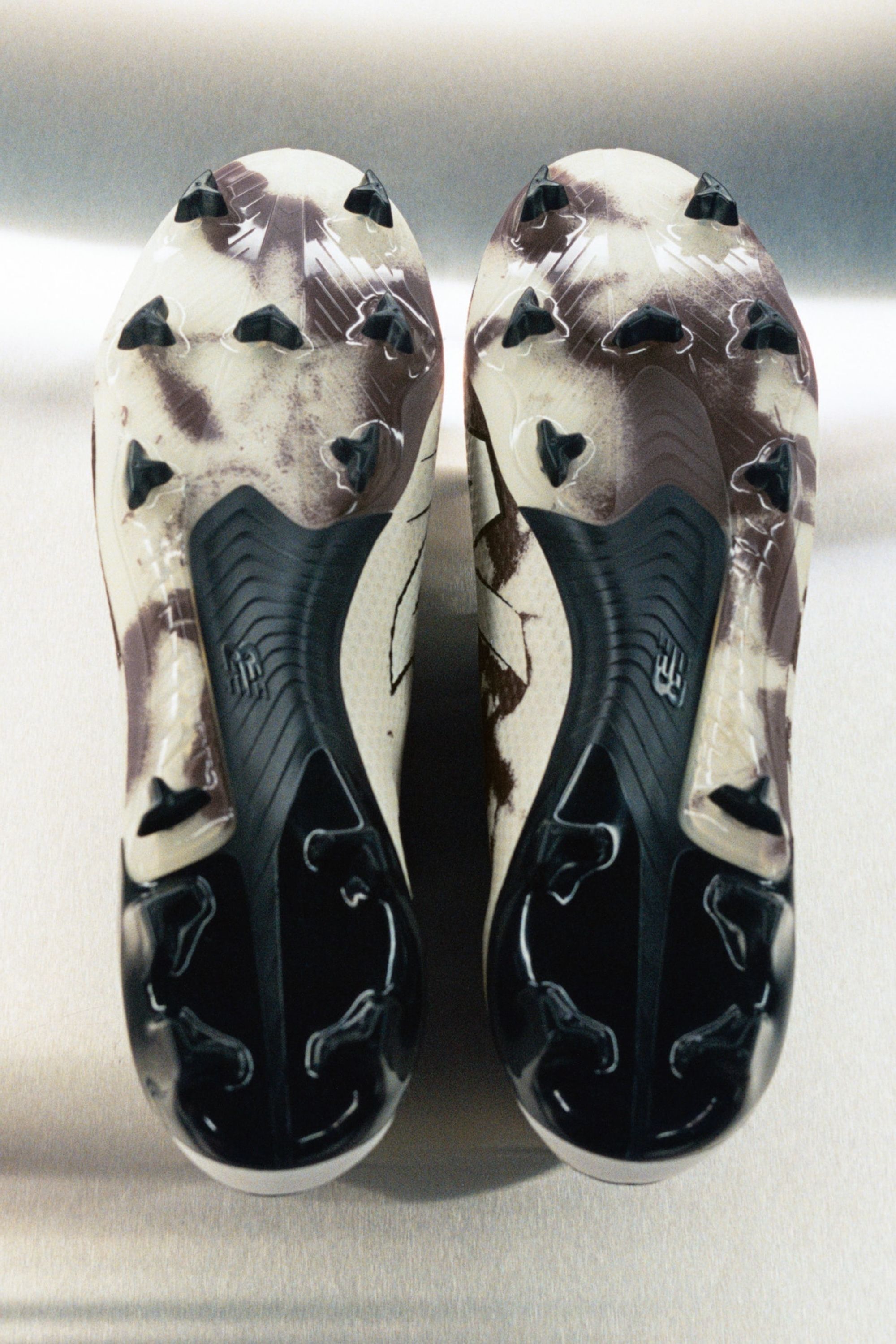 Stone Island x New Balance Furon Elite FG v9. Photo via HYPEBEAST.