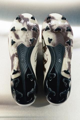 Stone Island x New Balance Furon Elite FG v9. Photo via HYPEBEAST.