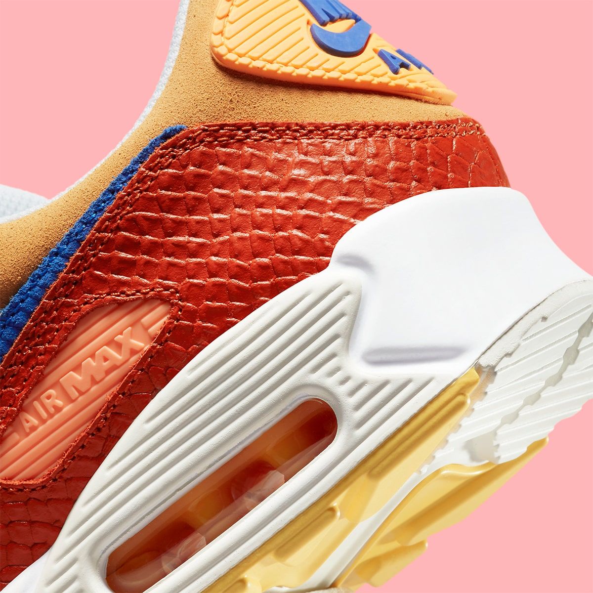 nike air max 90 campfire orange