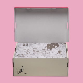 Kids' Space Jam x Air Jordan 3 "Lola Bunny" Shoe Box (SKU: IZ1694-600). Photo via Nike.