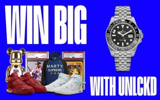 UNLCKD Is Giving Away a Rolex, Rare Jordans, Charizard Cards & More