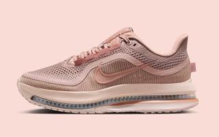 Nike Running's Pegasus Premium in a "Particle Pink/Rose Gold" color scheme