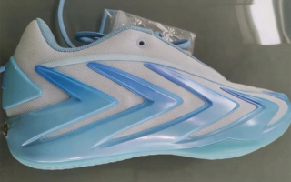 "Bliss Blue" adidas Anthony Edwards 3 (SKU: KH8537). Photo via @prm.cotd on Instagram.