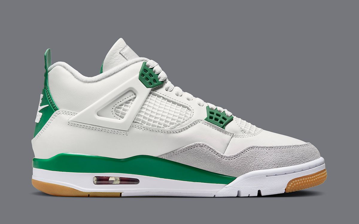 Nike SB x Air Jordan 4 Pine Green Release Date, Price