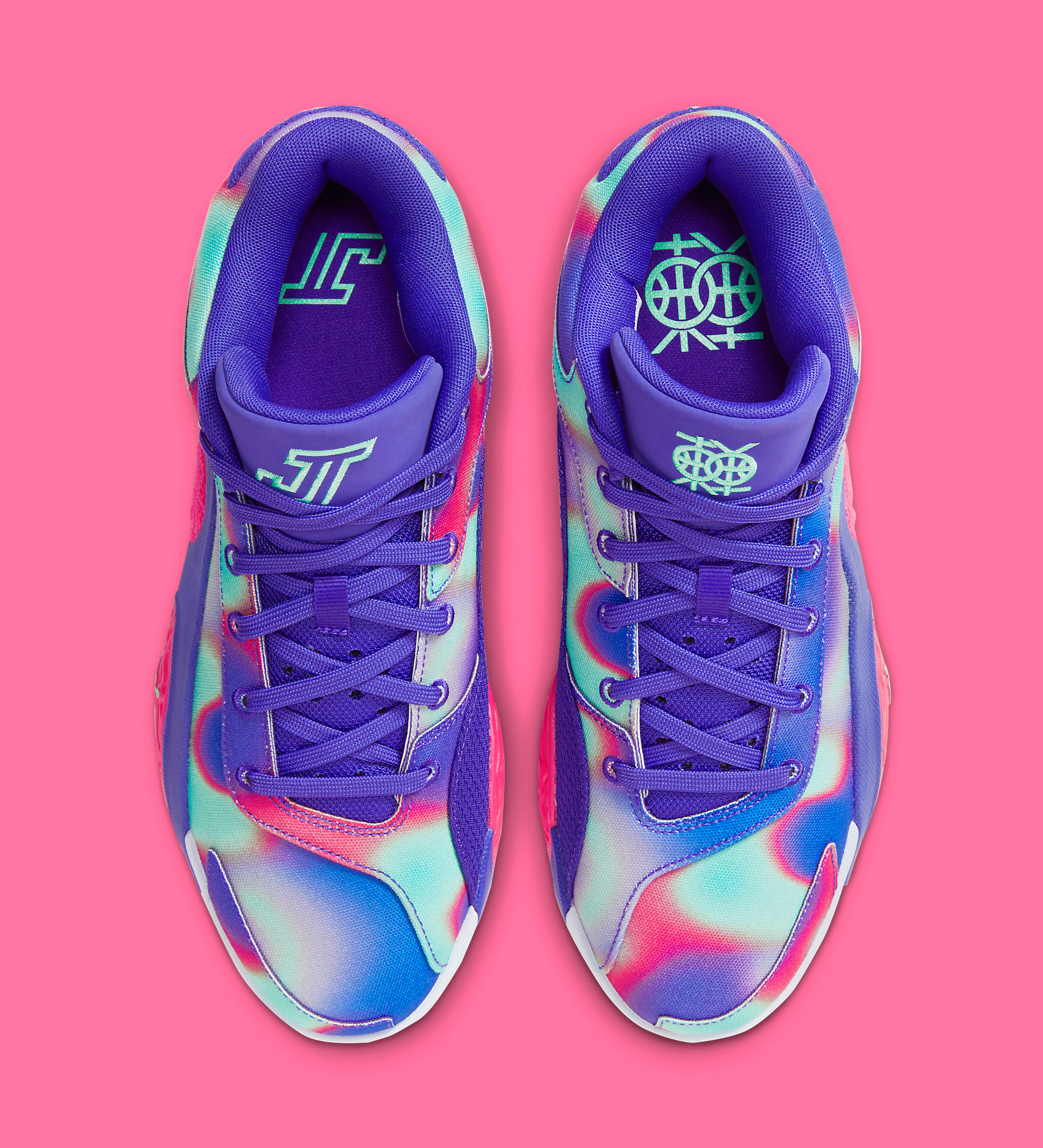 Jordan Athletic Shoes Pink and Purple Streamlined 
Jordan Tatum 2 purple/pink Air Jordan TATUM 2 | FZ2202-600 | AFEW STORE main image 2