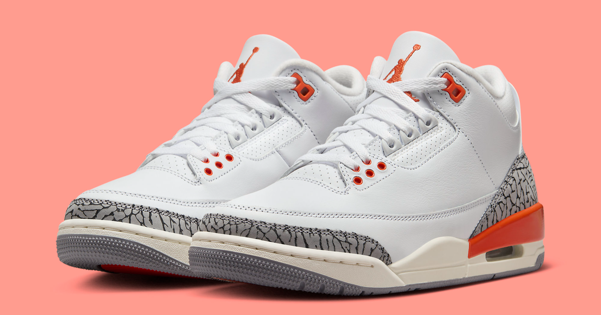 Where to Buy the Air Jordan 3 “Cosmic Clay” (Georgia Peach