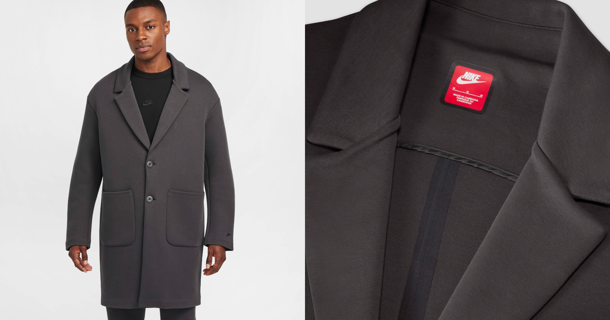 Nike Tech Trench Coat Joins the Tech Fleece Lineup | House of Heat°