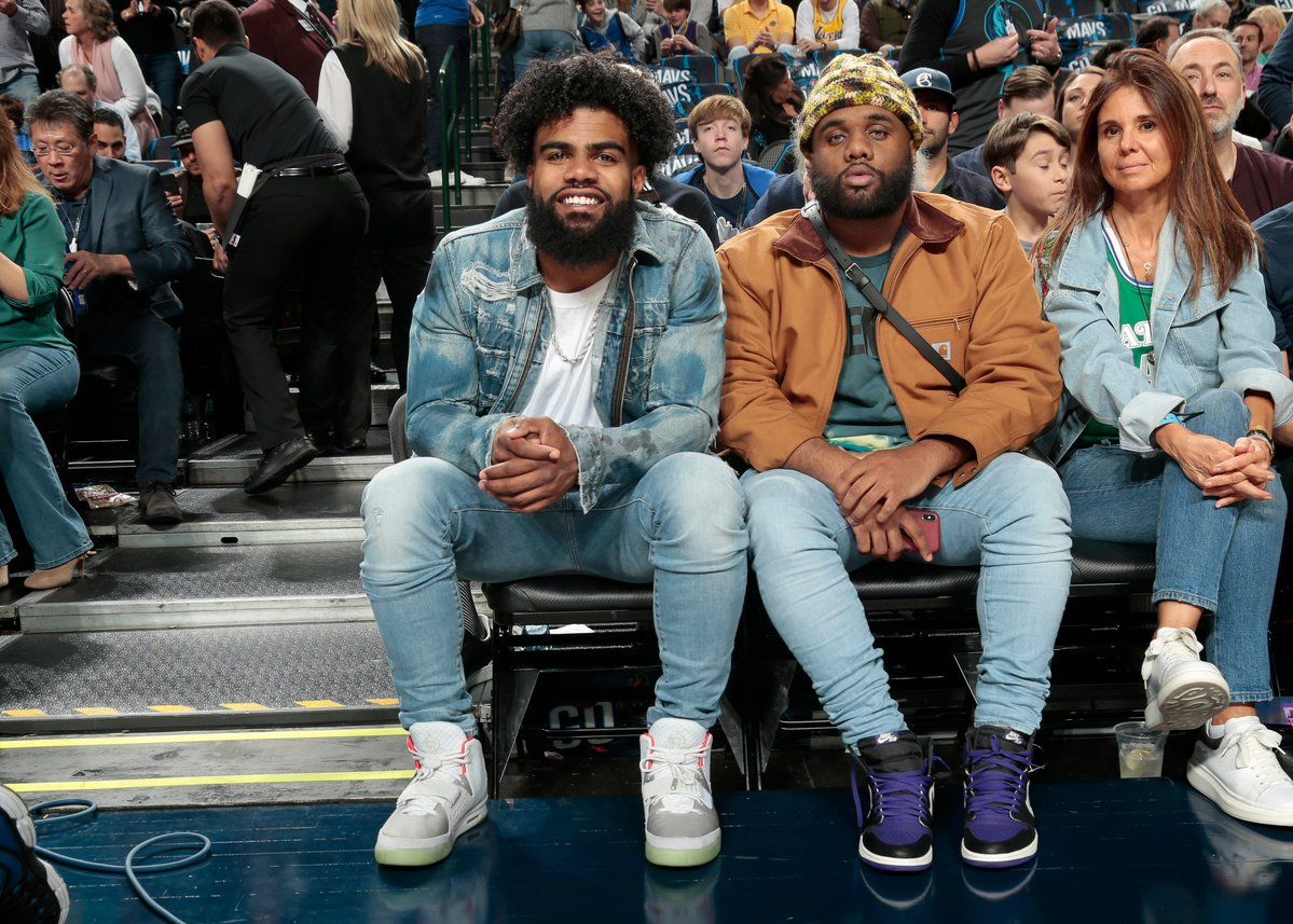 Ezekiel Elliott // Nike Air YEEZY 2 "Pure Platinum"