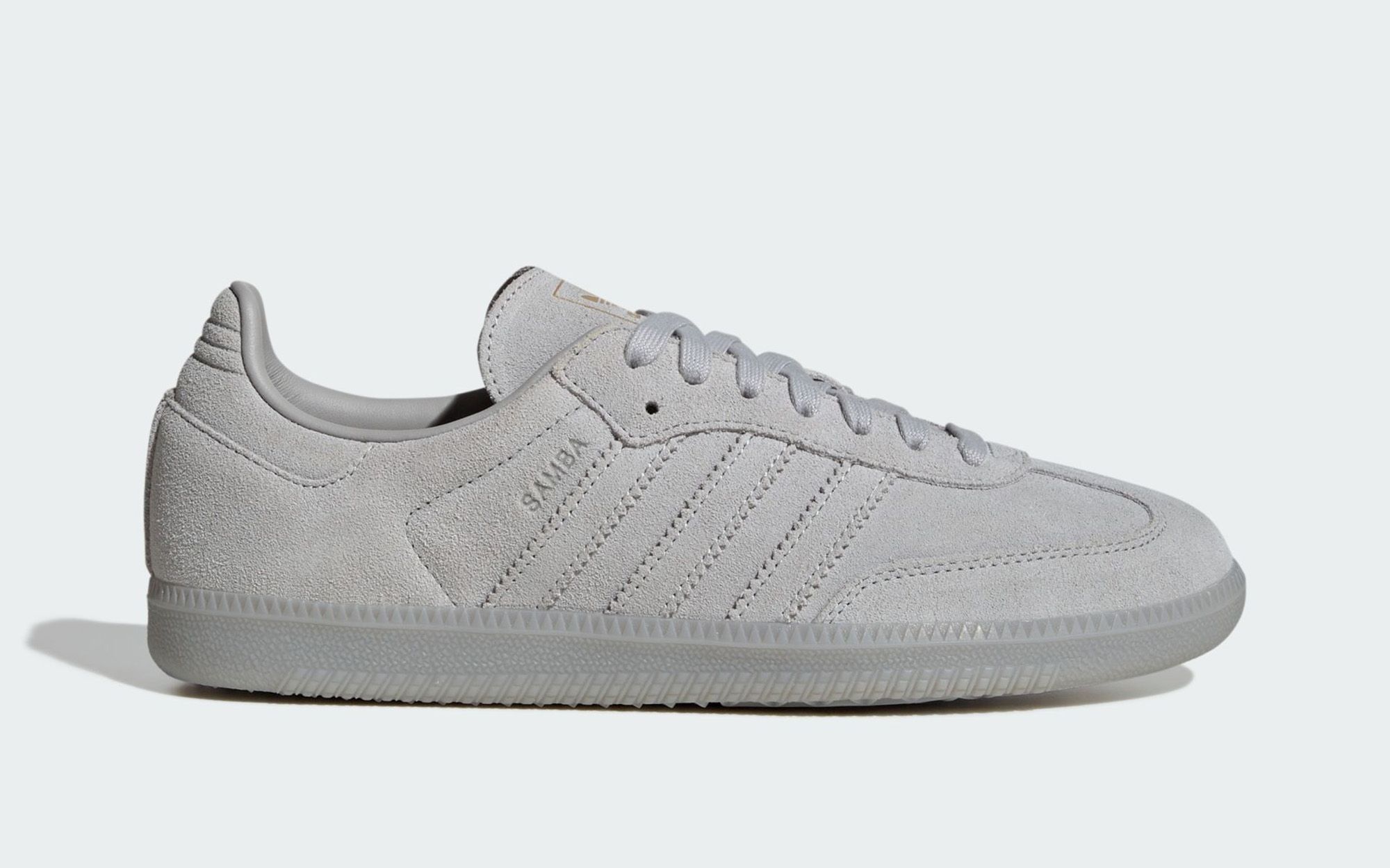 adidas gazelle silver green womens Adidas Unisex Samba Grey One / Carbon / Aluminium Low Top Sneakers main image 0