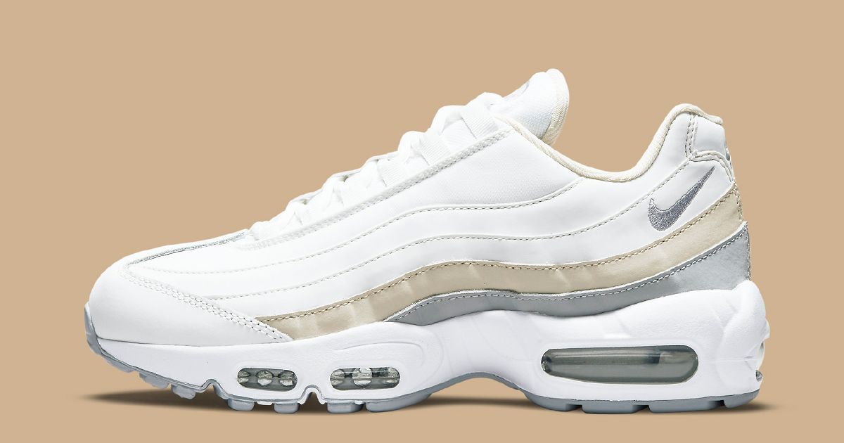 Elegant Air Max 95 Arrives with Beige and Silver Embellishment | House ...