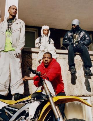 Campaign visual from Baltimore's "City Pack" Air Max 95. Photo via Nike.