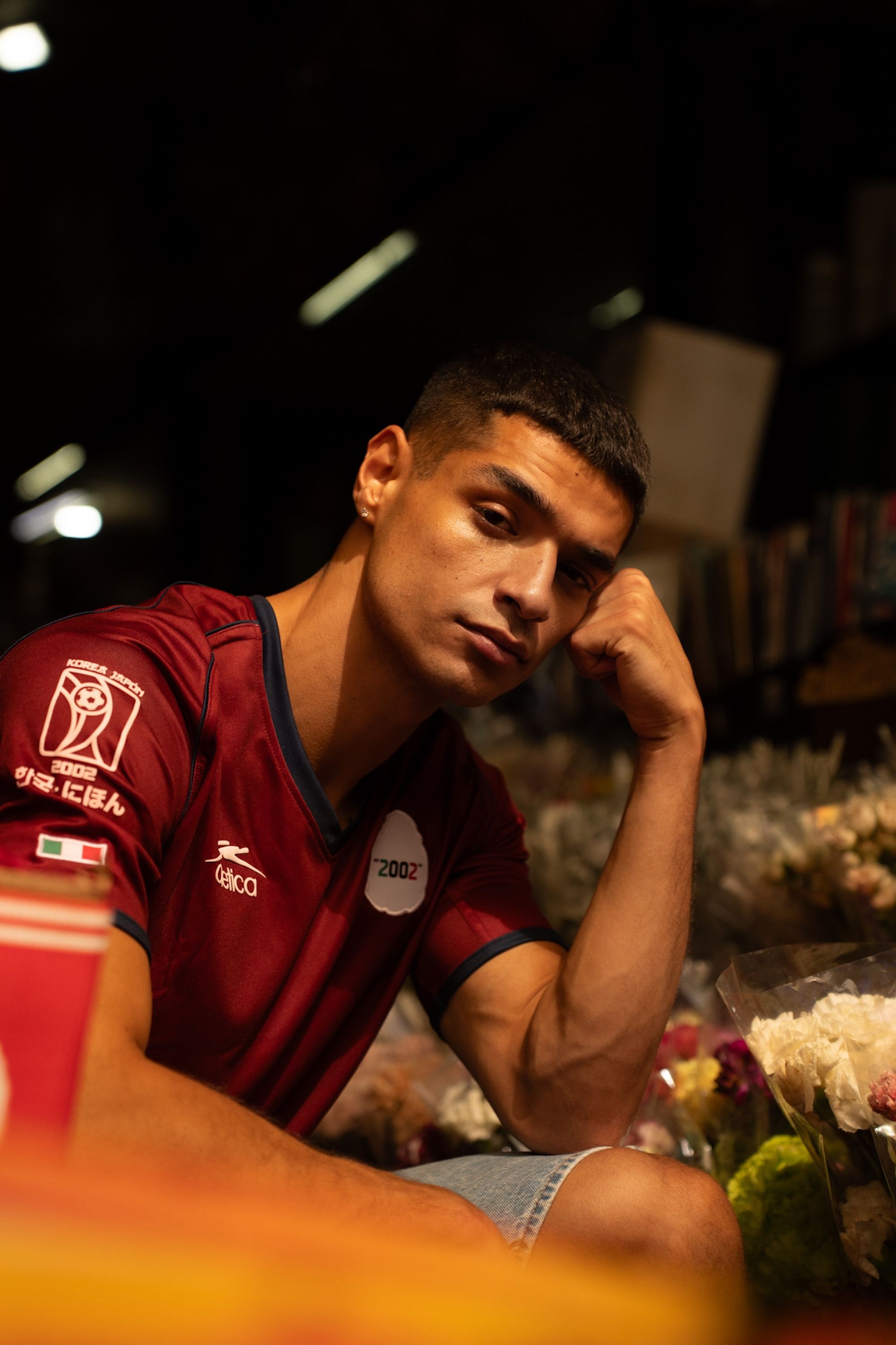 Mexico 2002 Third Jersey Reissue by Atlética (burgundy). Photo via Atlética/MARGO STUDIO.