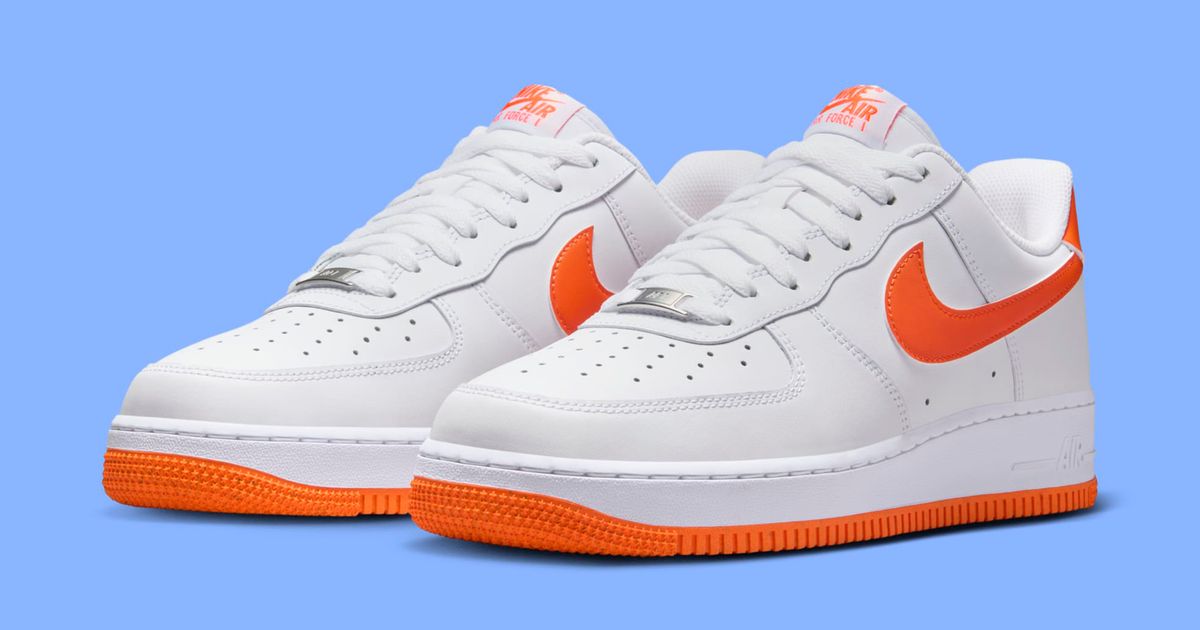Classic Color Blocking is Back on the Nike Air Force 1 Low "Safety